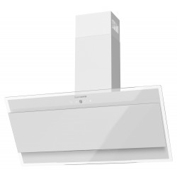 CORBERO ONEGA975W CAMPANA CRISTAL BLANCO 90 CM