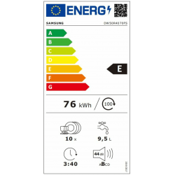 SAMSUNG DW50R4070FSEC LAVAVAJILLAS