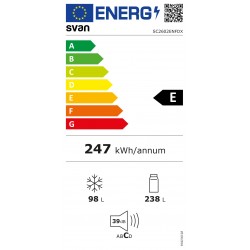 SVAN SC2602ENFDX FRIGORÍFICO COMBI