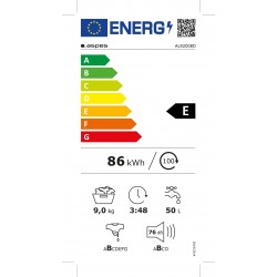 ASPES AL9200ED LAVADORA 9KG 1200