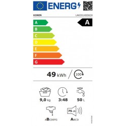 KONEN LAKO91400W24 LAVADORA 9KG