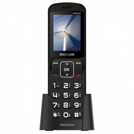 MAXCOM MM32D TELEFONO INALAMBRICO NEGRO