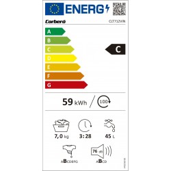 CORBERO CLT712VIN LAVADORA 7KG