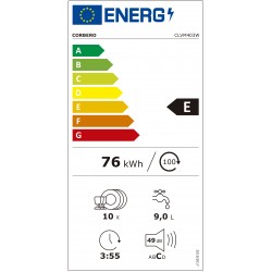 CORBERO CLVM403W LAVAVAJILLAS 45 CMS