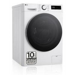 LG F4DR6010A1W LAVASECADORA 10 6 KG 1400 RPM