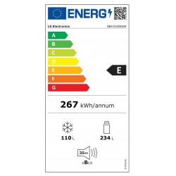 LG GBV3100ESW FRIGORIFICO COMBI 344 L NO FROST